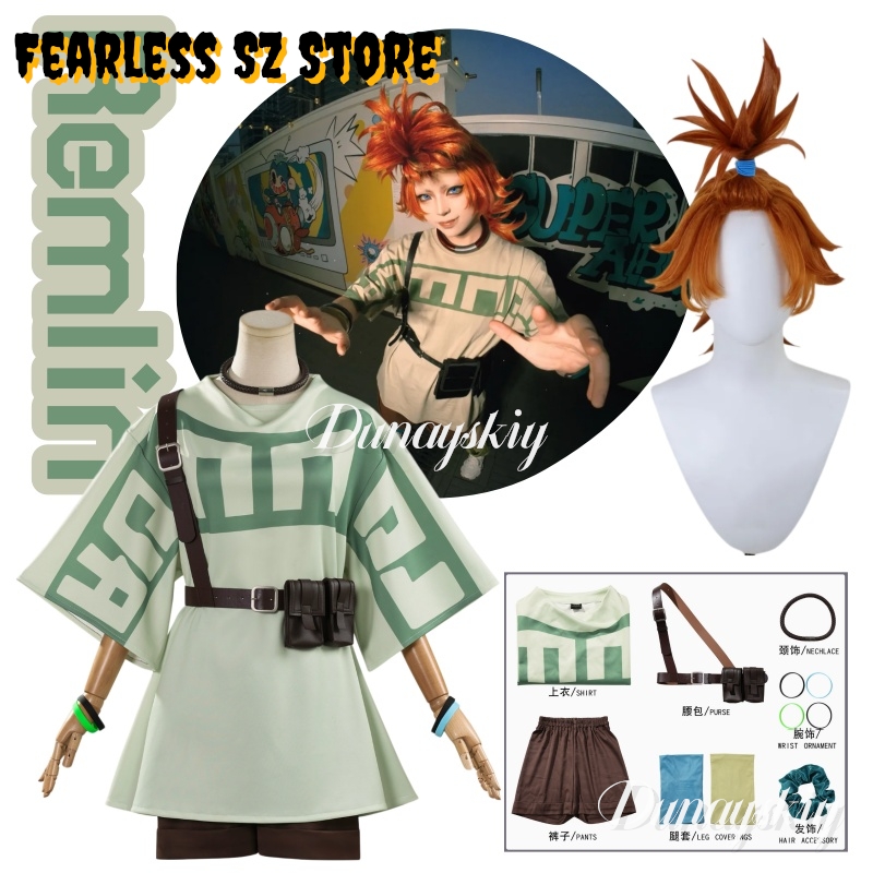Women Bags For Party - Remlin Cosplay Anime Gachiakuta Costume Girls