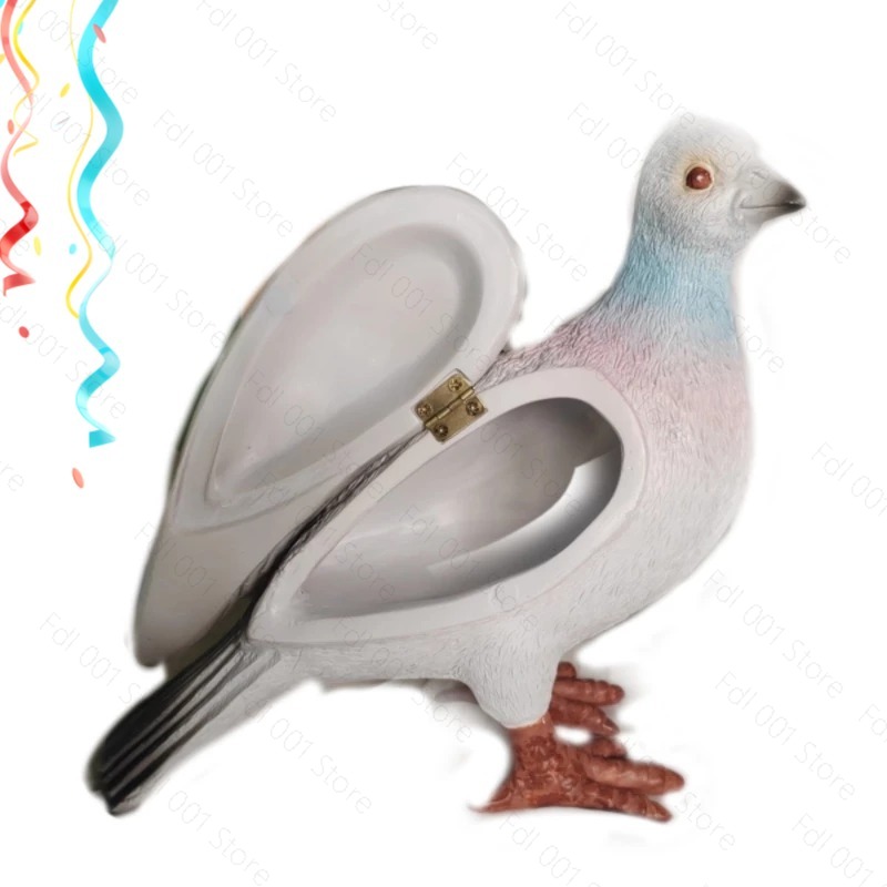 Women'S Evening Bags - Novelty 3D Simulation Pigeon Clutch Bag