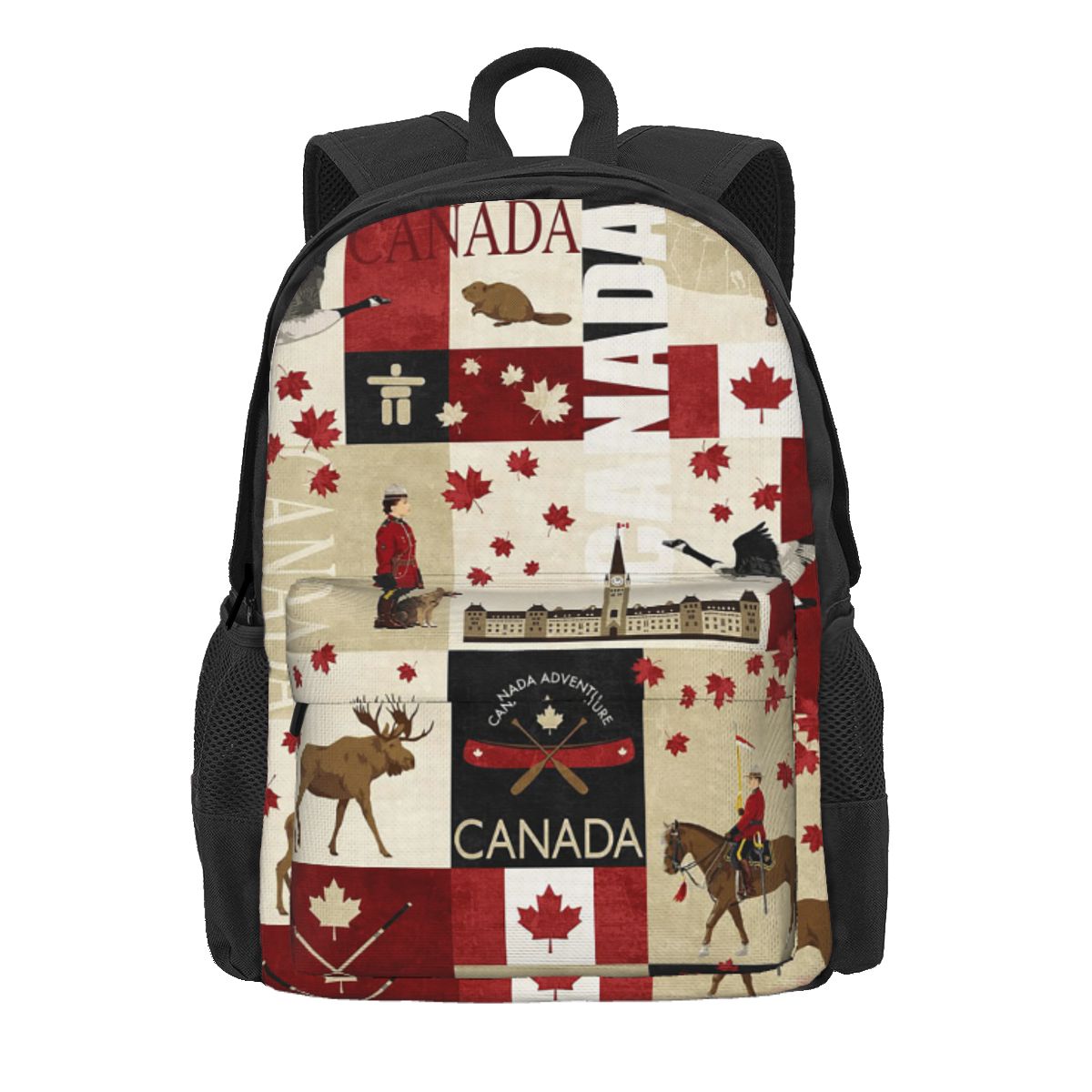 Women Bags In Canada - Canada Flag National Culture Backpack Daypack