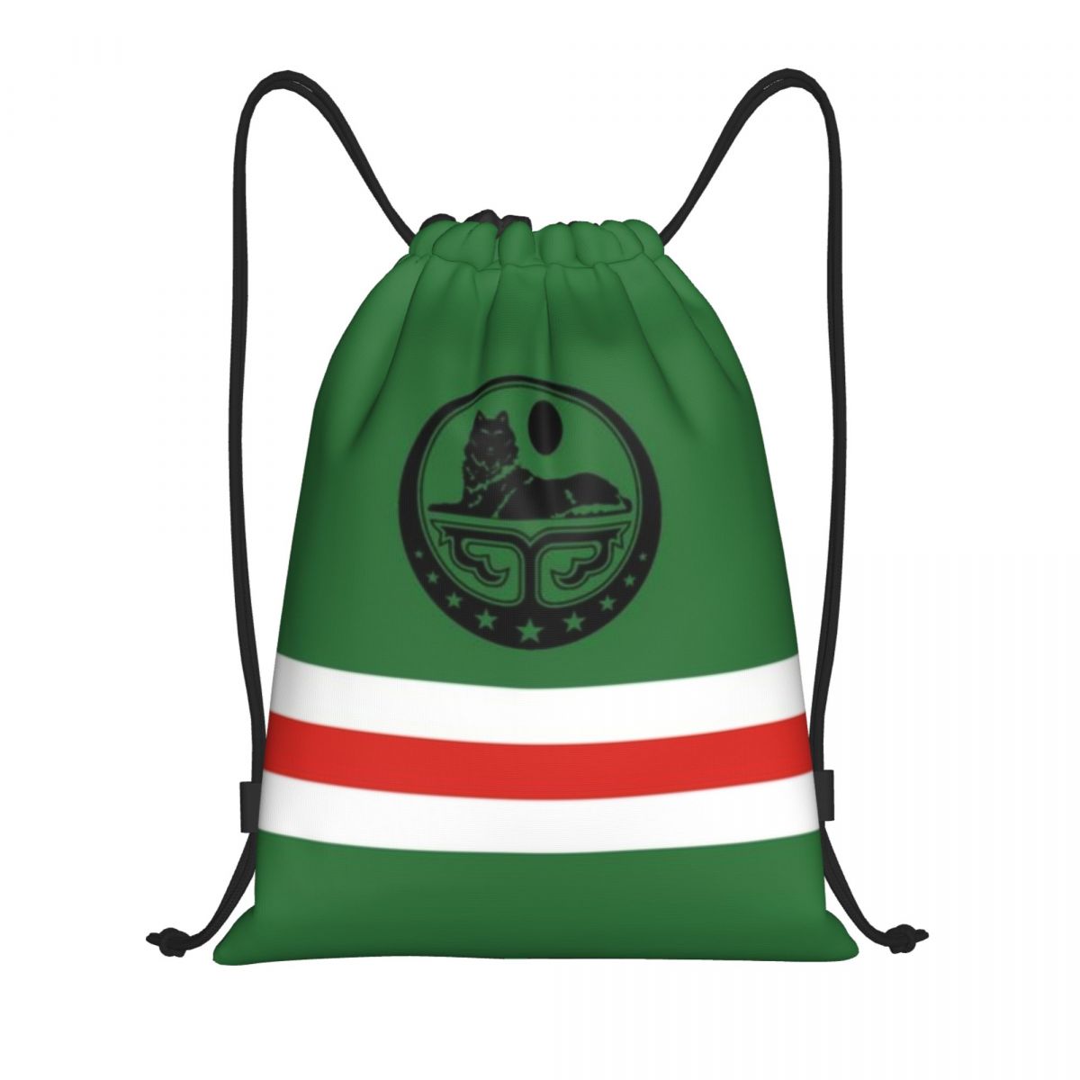 Women'S Yoga Bags - Custom Chechen Borz Drawstring Backpack Bags