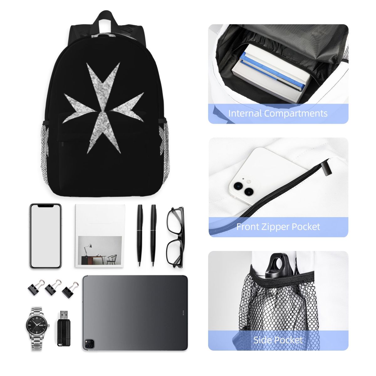 Maltese Cross Knights Hospital - đánh giá và giá Women Bags Malta