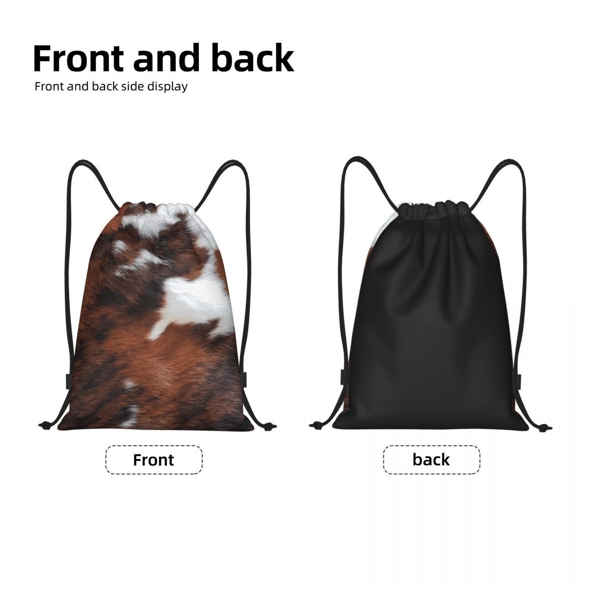 Custom Cowhide Leather Drawstr - đánh giá và giá Women'S Yoga Bags