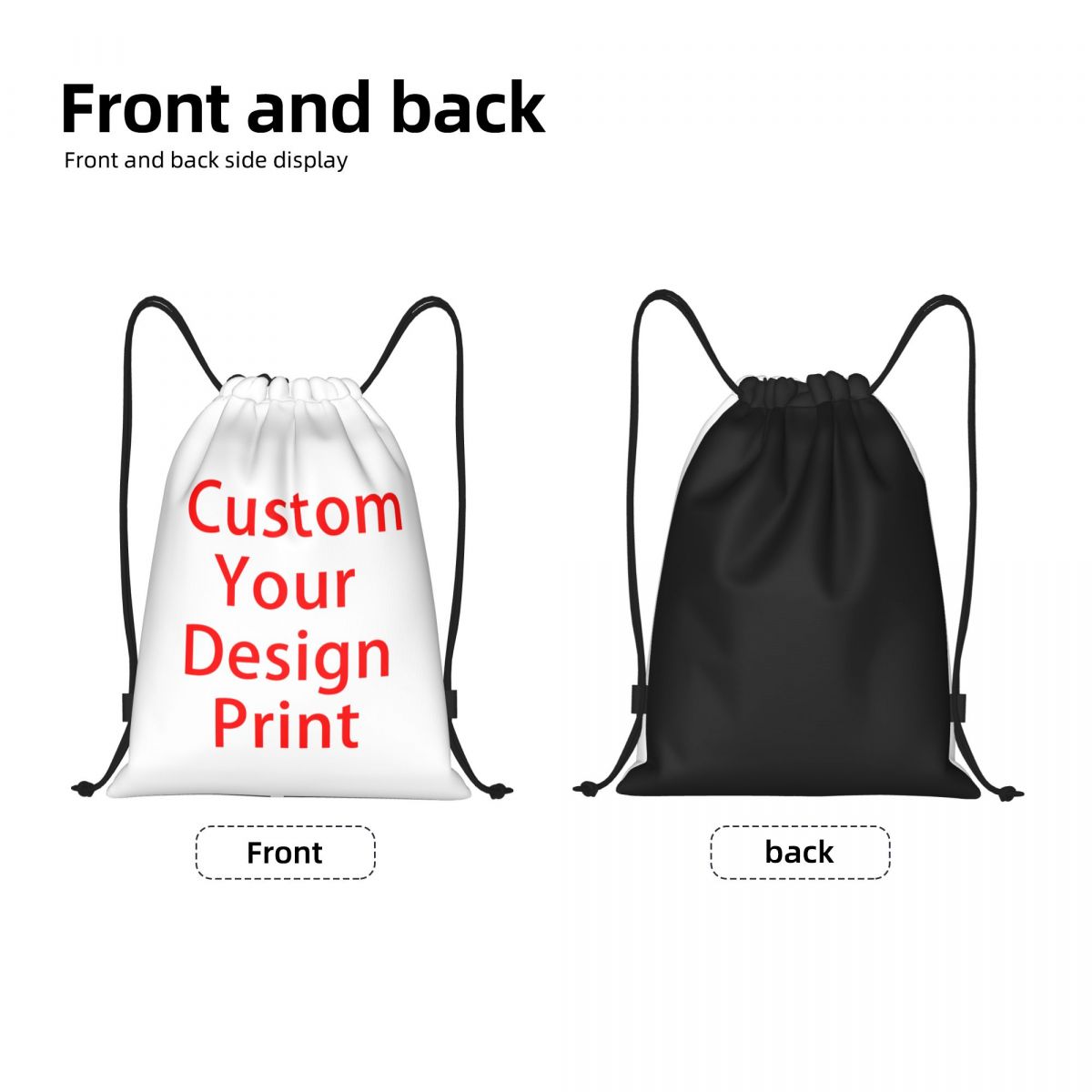 Custom Custom Your Design Draw - đánh giá và giá Women'S Yoga Bags