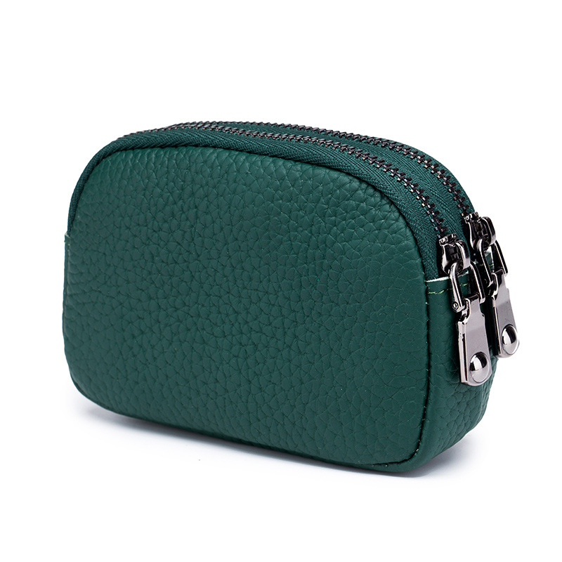 Women Cowhide Double Zipper Po - đánh giá và giá Women Bags Ck
