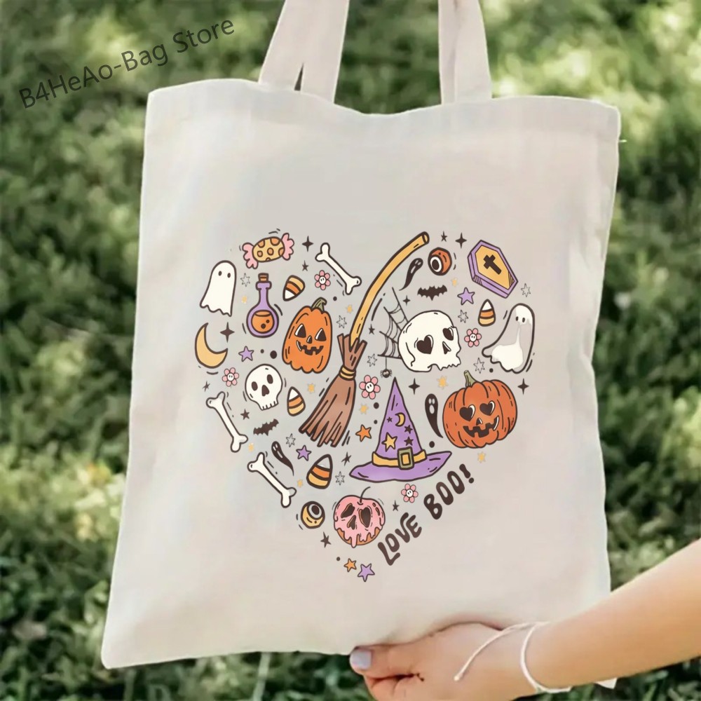 Halloween Spooky Theme Canvas  - đánh giá và giá Women'S Yoga Bags