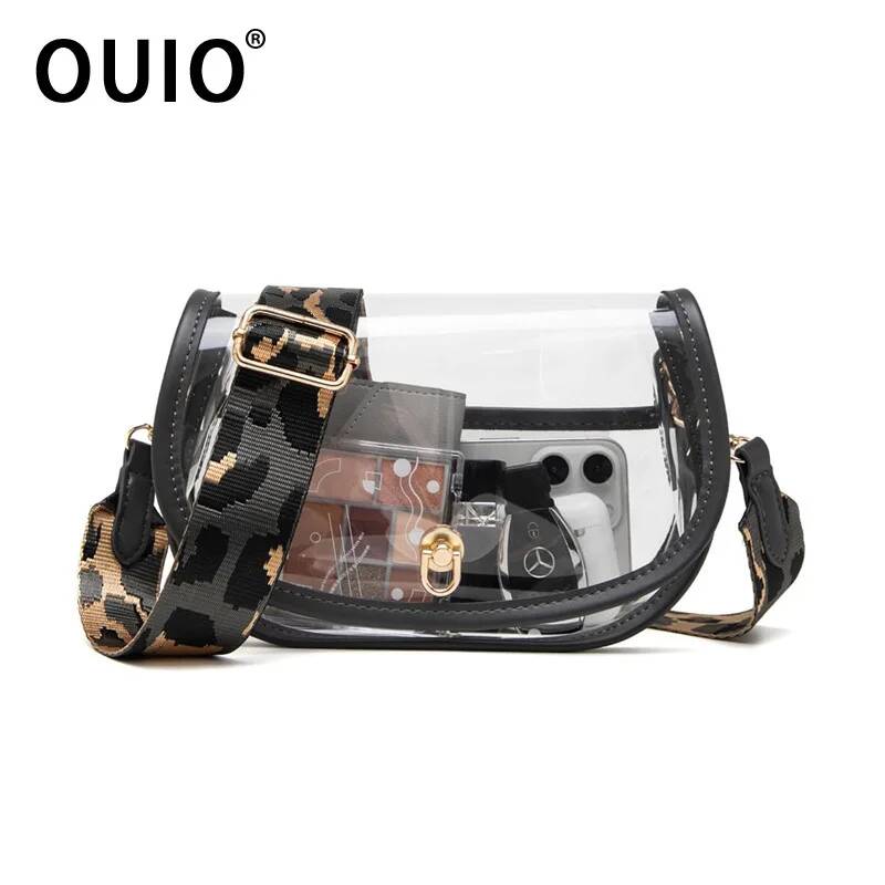 OUIO Phone Pouch Fashion Clear - đánh giá và giá Women Bags Gold