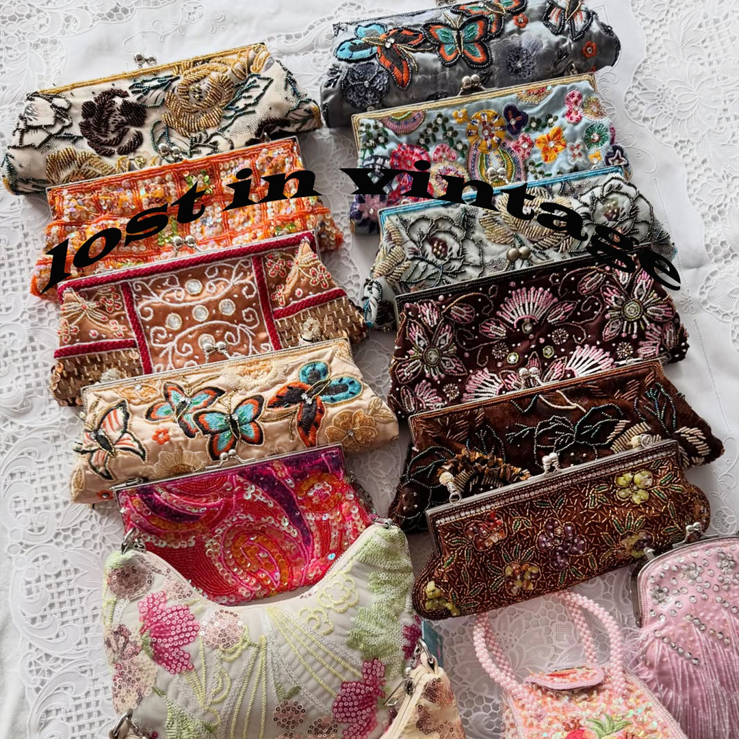 Lost in Vintage Hand-embroider - đánh giá và giá Women'S Evening Bags