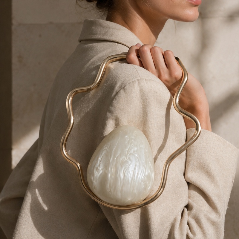 Women mini Acrylic Egg Bag Cut - đánh giá và giá Women'S Evening Bags