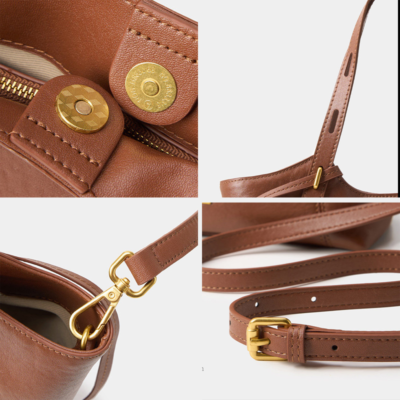 Women's Genuine Cowhide Leathe - đánh giá và giá Women Bags Gold
