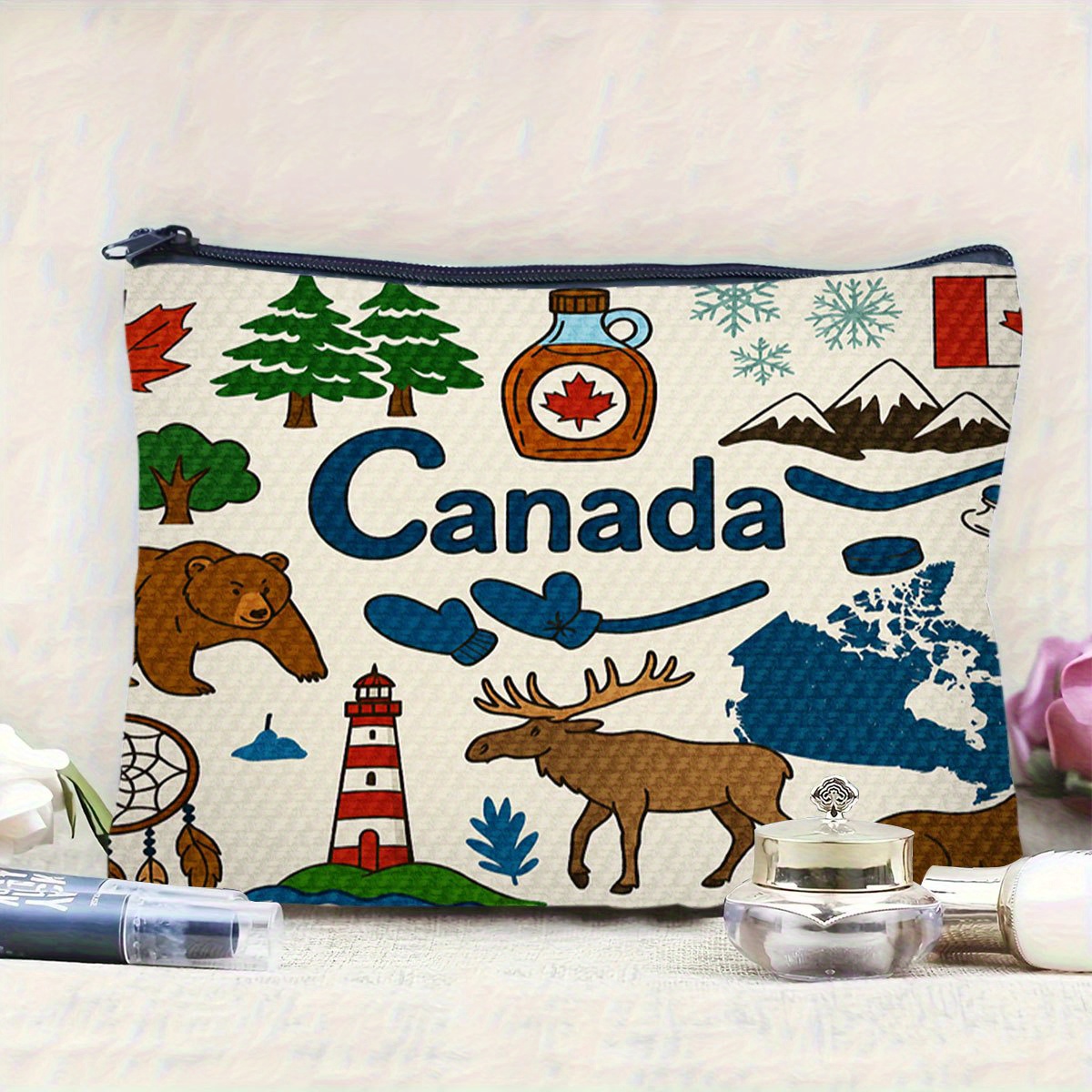 A Canada themed cosmetic bag - - đánh giá và giá Women Bags In Canada