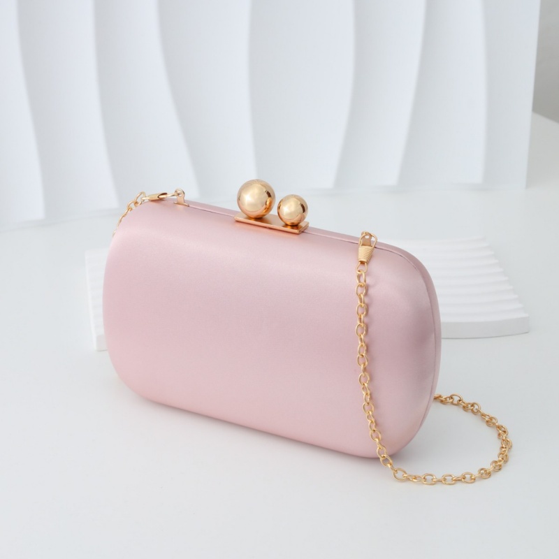 Elegant Silky Satin Evening Pu - đánh giá và giá Women Bags Gold