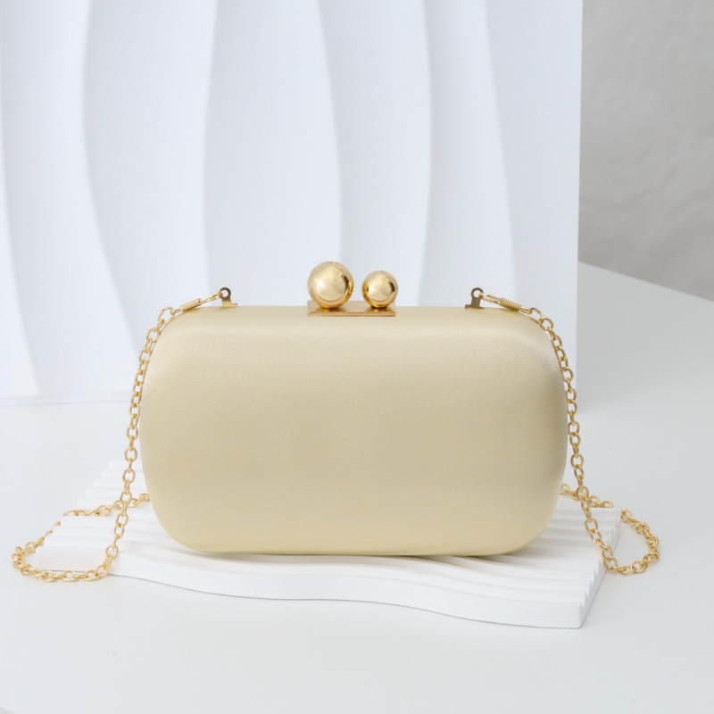 Elegant Silky Satin Evening Pu - đánh giá và giá Women Bags Gold