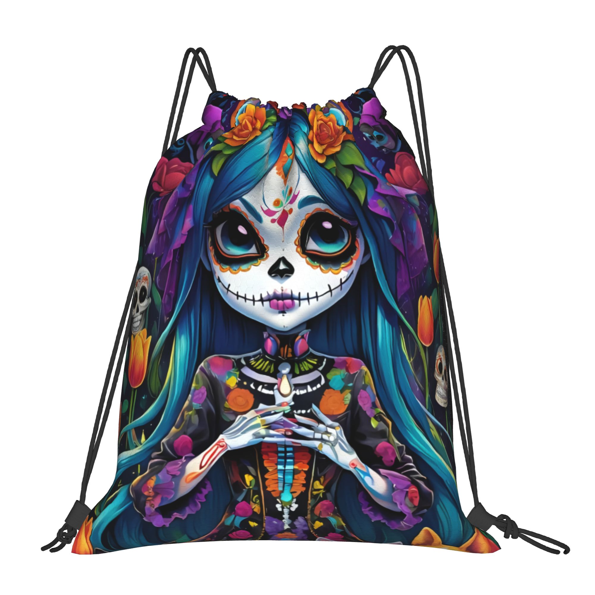 Custom Day of the Dead Gift Sk - đánh giá và giá Women'S Yoga Bags