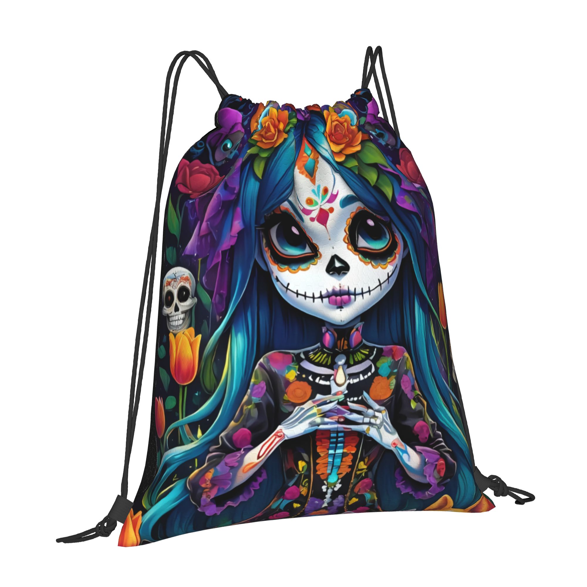 Custom Day of the Dead Gift Sk - đánh giá và giá Women'S Yoga Bags