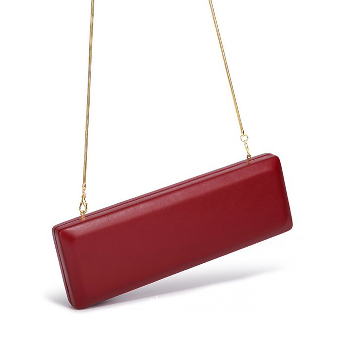Elegant Red Evening Bag Minima - đánh giá và giá Women Bags Gold