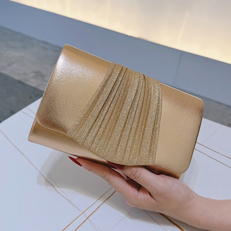 Golden Small Evening Clutch Ba - đánh giá và giá Women Bags Gold