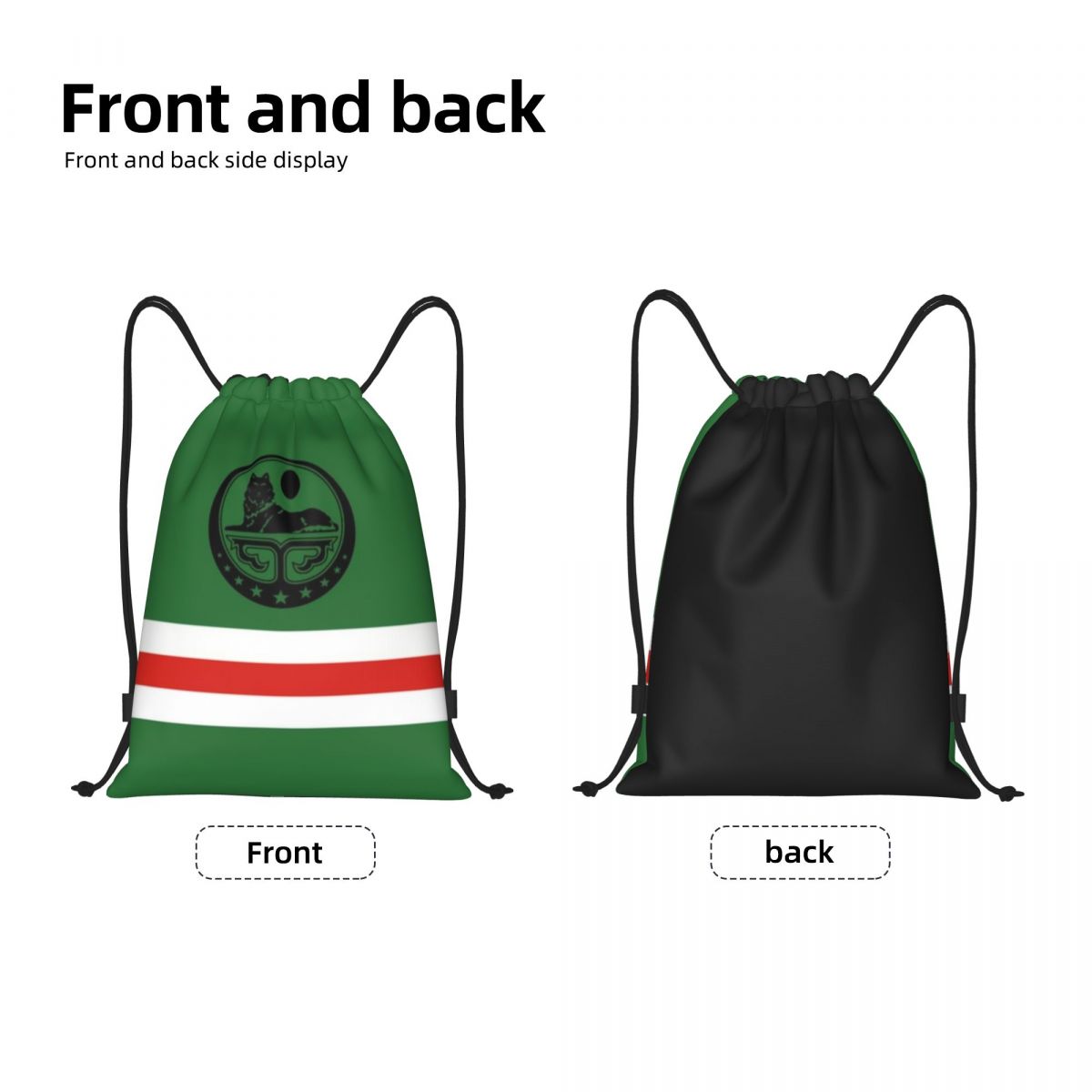Custom Chechen Borz Drawstring - đánh giá và giá Women'S Yoga Bags